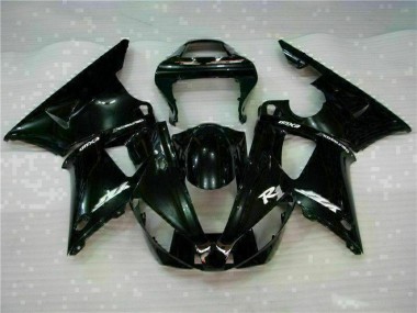 Preto Kit Completo Carenagem Moto Yamaha R1 2000-2001
