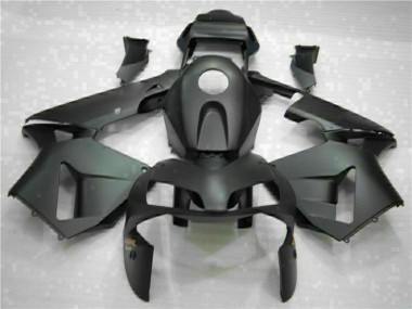 Preto Moto Plásticos Honda CBR 600RR 2003-2004