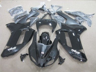 Preto Ninja Carenagem Moto Kawasaki ZX6R 2007-2008