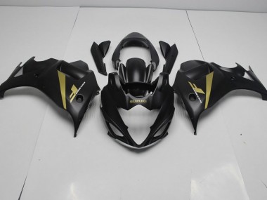 Preto Ouro Carenagem Moto Suzuki GSXF 650 2008-2013