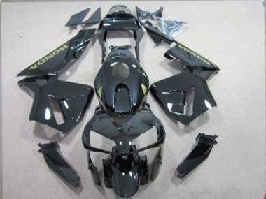 Preto Ouro Decalque Abs Kits Completos Carenagem Moto Honda CBR 600RR 2003-2004