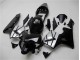 Preto Prata Carenagem Moto Honda CBR 600RR 2003-2004 Preto Prata Carenagem Moto Honda CBR 600RR 2003-2004