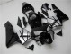 Preto Prata Carenagem Moto Honda CBR 600RR 2003-2004 Preto Prata Carenagem Moto Honda CBR 600RR 2003-2004