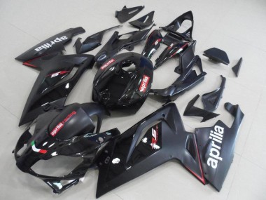 Preto & Preto Fosco Carenagem Moto Aprilia RS 125 2006-2011