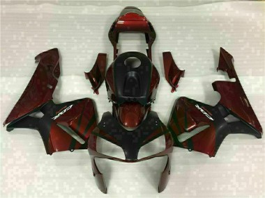 Preto Vermelho Carroçaria Moto Honda CBR 600RR 2003-2004