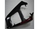 Preto Vermelho Chama Moto Plástico Yamaha R6 2003-2005 Preto Vermelho Chama Moto Plástico Yamaha R6 2003-2005