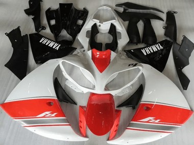 Racy Vermelho Branco Preto Carenagem Moto Yamaha R1 2012-2014