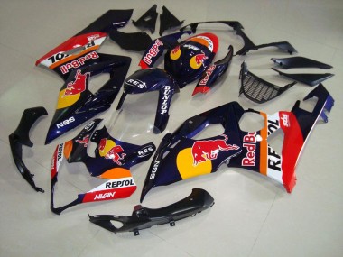Red Bull Repsol Carenagem Moto Suzuki GSXR 1000 K5 2005-2006