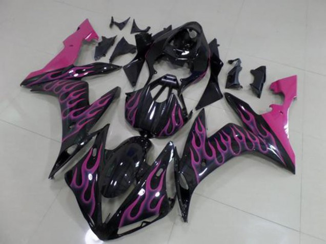 Rosa Chama Carenagem Moto Yamaha R1 2004-2006 Rosa Chama Carenagem Moto Yamaha R1 2004-2006