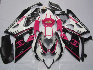 Rosa Chanel Carenagem Moto Suzuki GSXR 1000 K5 2005-2006