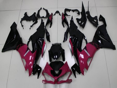 Rosa Preto Carenagem Moto Kawasaki ZX10R 2003-2005