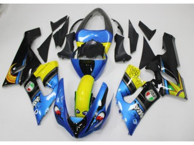 Tubarão Carenagem Moto Kawasaki ZX6R 2005-2006