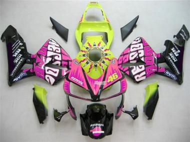 Valentino Rossi Carenagem Moto Honda CBR 600RR 2003-2004