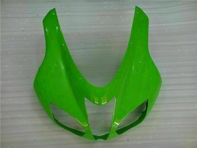 Verde Branco Ninja Carenagem Moto Kawasaki ZX6R 2007-2008 Verde Branco Ninja Carenagem Moto Kawasaki ZX6R 2007-2008