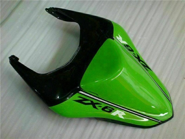 Verde Branco Ninja Carenagem Moto Kawasaki ZX6R 2007-2008 Verde Branco Ninja Carenagem Moto Kawasaki ZX6R 2007-2008