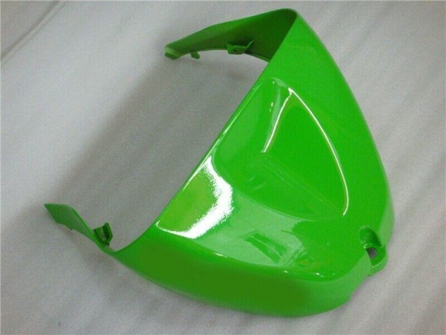 Verde Branco Preto Carenagem Moto Kawasaki ZX6R 2005-2006 Verde Branco Preto Carenagem Moto Kawasaki ZX6R 2005-2006