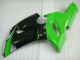 Verde Branco Preto Carenagem Moto Kawasaki ZX6R 2005-2006 Verde Branco Preto Carenagem Moto Kawasaki ZX6R 2005-2006