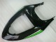 Verde Branco Preto Carenagem Moto Kawasaki ZX6R 2005-2006 Verde Branco Preto Carenagem Moto Kawasaki ZX6R 2005-2006