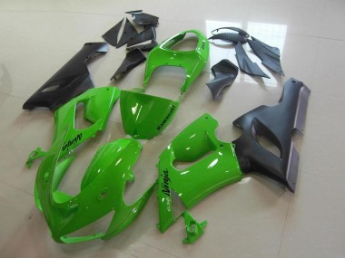 Verde Carenagem Moto Kawasaki ZX6R 2005-2006