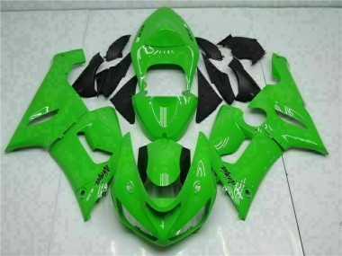 Verde Kit Carenagem Moto Kawasaki ZX6R 2005-2006