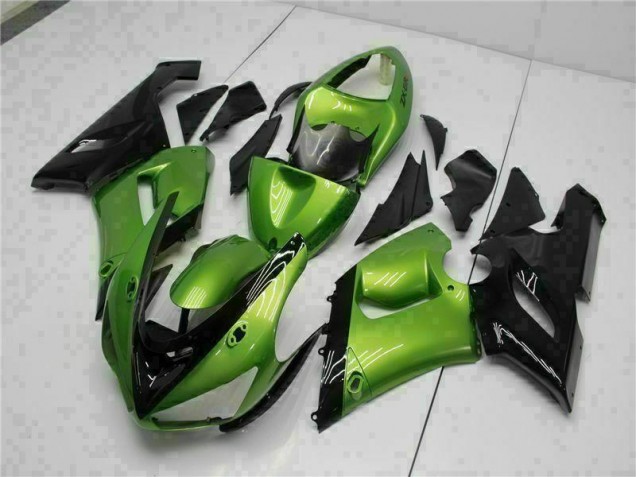 Verde Kits Carenagem Moto Kawasaki ZX6R 2005-2006
