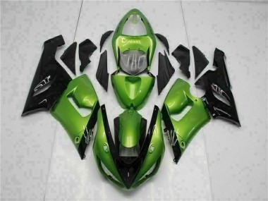 Verde Kits Carenagem Moto Kawasaki ZX6R 2005-2006