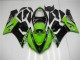 Verde Kits Carenagem Moto Kawasaki ZX6R 2005-2006 Verde Kits Carenagem Moto Kawasaki ZX6R 2005-2006