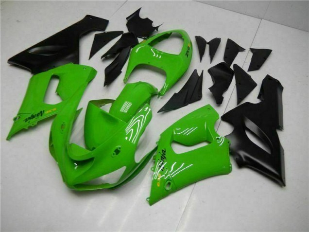 Verde Kits Carenagem Moto Kawasaki ZX6R 2005-2006 Verde Kits Carenagem Moto Kawasaki ZX6R 2005-2006
