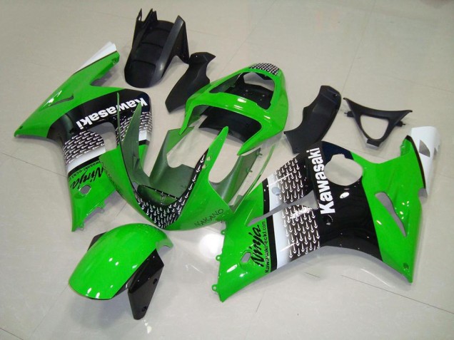 Verde Nakano Carenagem Moto Kawasaki ZX6R 2003-2004 Verde Nakano Carenagem Moto Kawasaki ZX6R 2003-2004