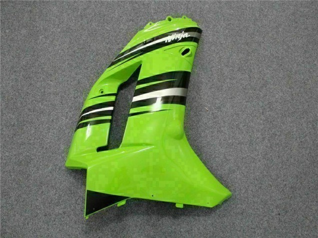 Verde Preto Carenagem & Plástico Moto Kawasaki ZX6R 2007-2008 Verde Preto Carenagem & Plástico Moto Kawasaki ZX6R 2007-2008