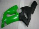 Verde Preto Fosco Carenagem Moto Kawasaki ZX6R 2005-2006