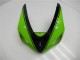 Verde Preto Injeção Kit Carenagem Kawasaki ZX6R 2005-2006 Verde Preto Injeção Kit Carenagem Kawasaki ZX6R 2005-2006