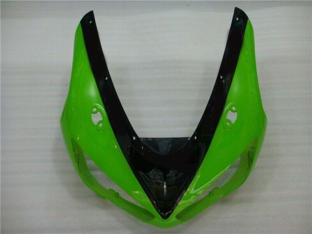 Verde Preto Injeção Kit Carenagem Moto Kawasaki ZX6R 2005-2006 Verde Preto Injeção Kit Carenagem Moto Kawasaki ZX6R 2005-2006