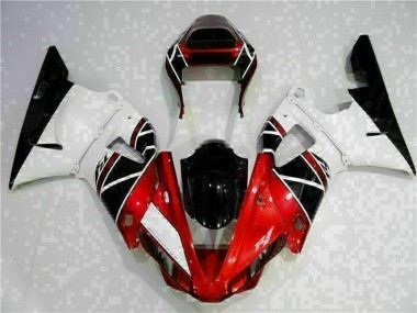 Vermelho Abs Kit Carenagem & Plásticos Moto Yamaha R1 2000-2001