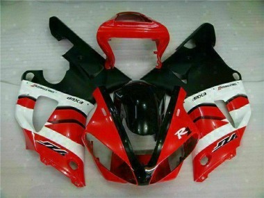 Vermelho Abs Moto Plásticos Yamaha R1 2000-2001