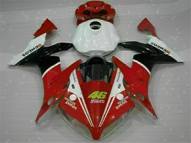 Vermelho Abs Motocicleta Plásticos Yamaha R1 2004-2006