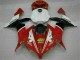 Vermelho Abs Motocicleta Plásticos Yamaha R1 2004-2006
