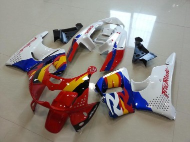 Vermelho Branco Amarelo Carenagem Moto Honda CBR 900RR 893 1996-1997