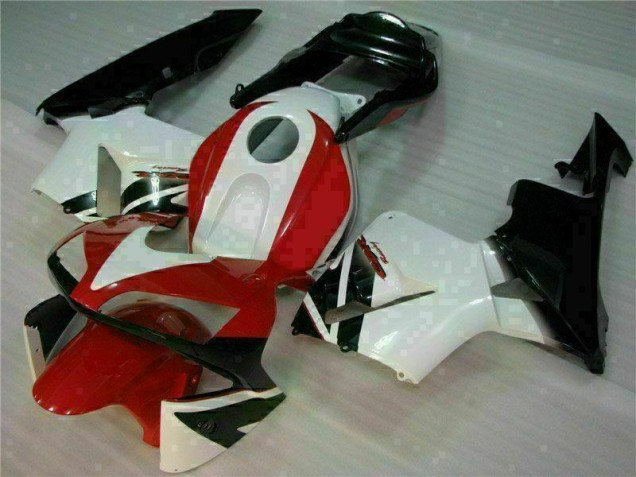Vermelho Branco Carroçaria Moto Honda CBR 600RR 2003-2004 Vermelho Branco Carroçaria Moto Honda CBR 600RR 2003-2004