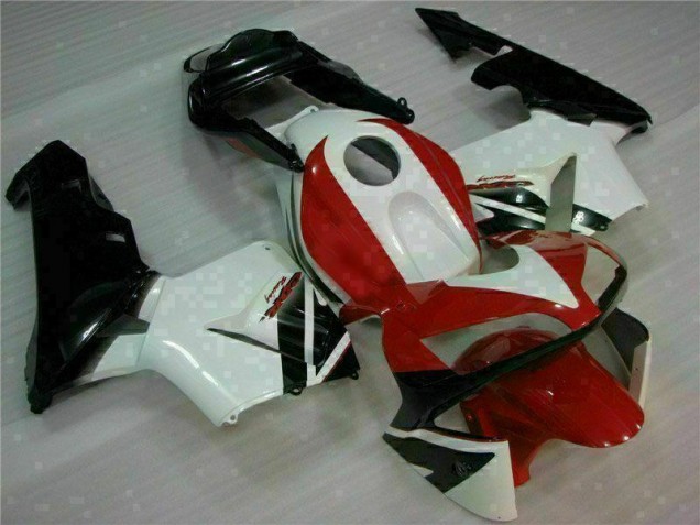 Vermelho Branco Carroçaria Moto Honda CBR 600RR 2003-2004 Vermelho Branco Carroçaria Moto Honda CBR 600RR 2003-2004