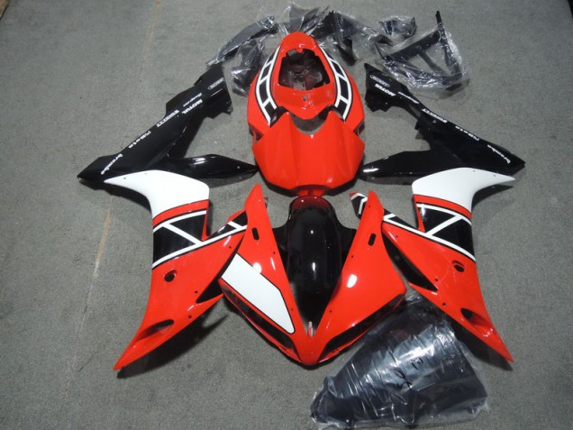 Vermelho Branco Preto Moto Plásticos Yamaha R1 2004-2006