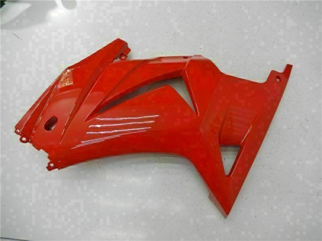 Vermelho Carenagem Moto Kawasaki EX250 2008-2012 Vermelho Carenagem Moto Kawasaki EX250 2008-2012