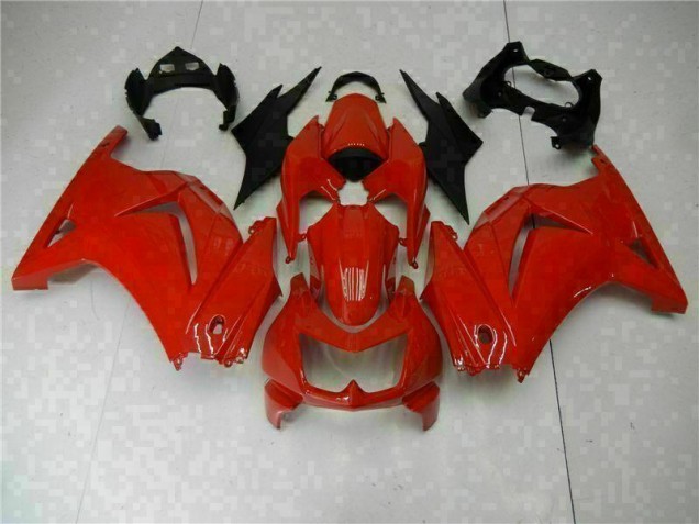 Vermelho Carenagem Moto Kawasaki EX250 2008-2012 Vermelho Carenagem Moto Kawasaki EX250 2008-2012