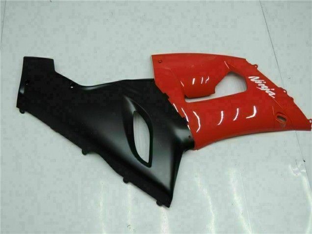 Vermelho Carroçaria Moto Kawasaki ZX6R 2005-2006 Vermelho Carroçaria Moto Kawasaki ZX6R 2005-2006