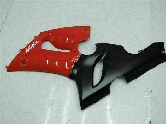 Vermelho Carroçaria Moto Kawasaki ZX6R 2005-2006 Vermelho Carroçaria Moto Kawasaki ZX6R 2005-2006
