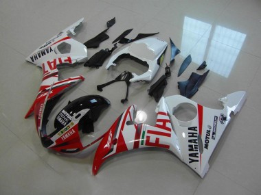 Vermelho Fiat Carenagem Moto Yamaha R6 2003-2005