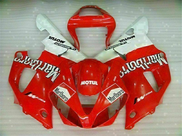Vermelho Kit Carenagem Moto Yamaha R1 2000-2001 Vermelho Kit Carenagem Moto Yamaha R1 2000-2001