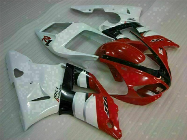 Vermelho Kit Carenagem Moto Yamaha R1 2000-2001 Vermelho Kit Carenagem Moto Yamaha R1 2000-2001