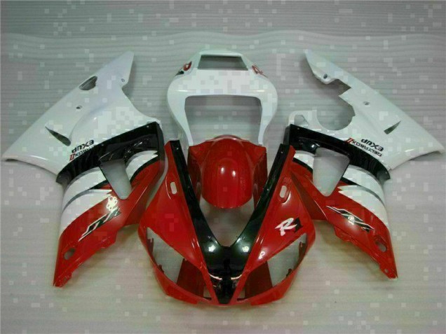 Vermelho Kit Carenagem Moto Yamaha R1 2000-2001 Vermelho Kit Carenagem Moto Yamaha R1 2000-2001