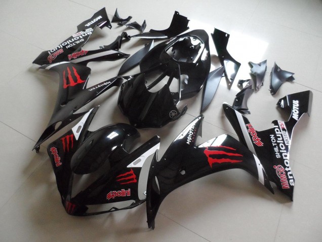 Vermelho Monster Carenagem Moto Yamaha R1 2004-2006 Vermelho Monster Carenagem Moto Yamaha R1 2004-2006